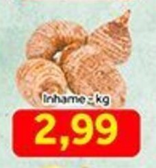 Shibata Supermercados Inhame 1kg oferta