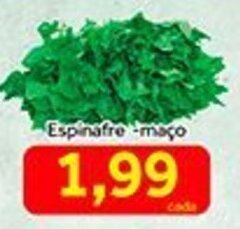 Shibata Supermercados Espinafre - Maco oferta