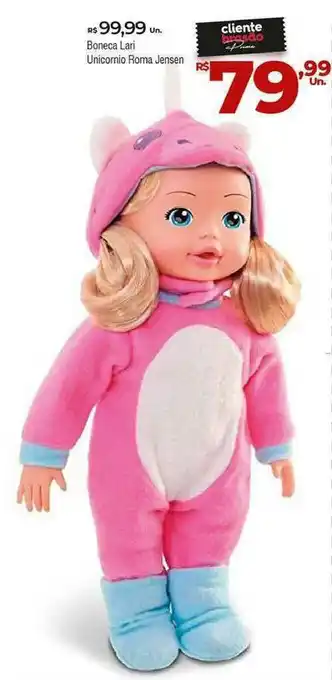 Boneca Lari Unicorrio Roma Jensen