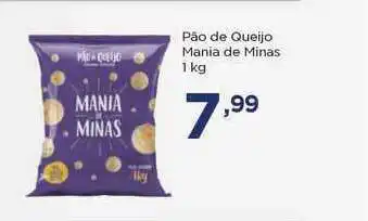 Pão De Queijo Mania De Minas 1kg