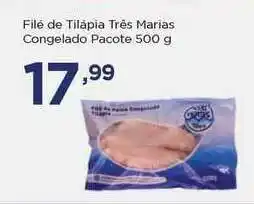 Apoio Mineiro Filé De Tilápia Três Marias Congelado 500g oferta