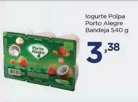 Apoio Mineiro Iogurte Polpa Porto Alegre Bandeja 540g oferta