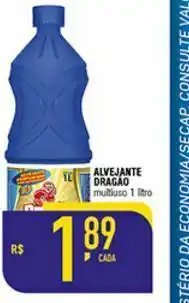 Mercantil Rodrigues Alvejante com detergente dragão oferta
