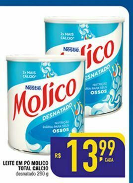 Leite em pó molico