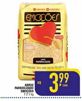 Mercantil Rodrigues Arroz emoções oferta