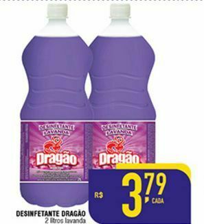 Mercantil Rodrigues Desinfetante dragão oferta