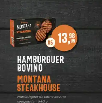 Tenda Atacado Hambúrguer bovino oferta