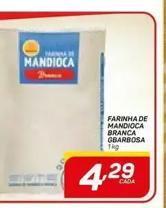 GBarbosa Farinha de mandioca branca gbarbosa 1 k oferta