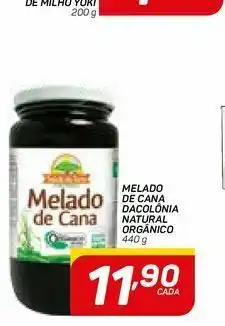Melado de cana dacolônia natural orgânico