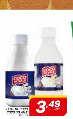 GBarbosa Leite de coco coco do vale 200 ml oferta