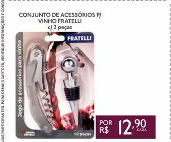 GBarbosa Acessórios para o vinho fratelli oferta