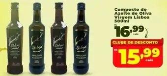 Rede uniforça Composto de Azeite de Oliva Virgem Lisboa 500ml oferta