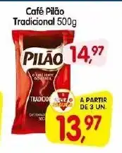 Cercadão Café Pilão Tradicional 500g oferta