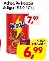 Cercadão Achoc. Pó Nescau Actigen-E 2.0 370g oferta