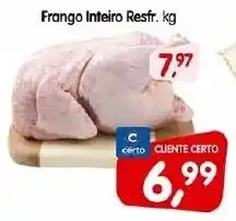 Cercadão Frango Inteiro Resfr. kg oferta