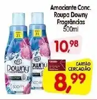 Cercadão Amaciante Conc. Roupa Downy Fragrâncias 500ml oferta