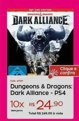 Dungeons & Dragons: Dark Alliance - Ps4