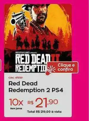 Ibyte Red Dead Redemption 2 Ps4 oferta
