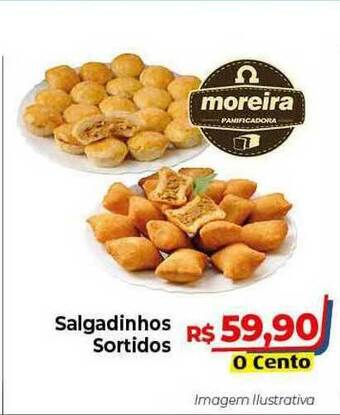 Hiper Moreira Salgadinhos Sortidos oferta