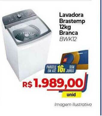 Lavadora Brastemp 12kg Branca
