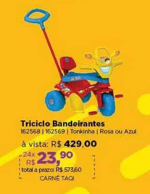 Triciclo Bandeirantes