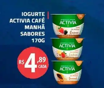 Iogurte Activia Café Manhã Sabores 170g
