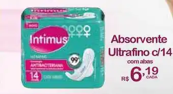FarmaTotal Absorvente Ultrafino c/14 oferta