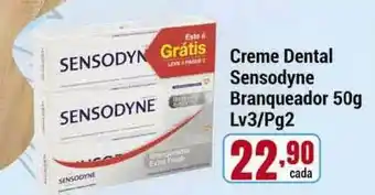 Negreiros Creme Dental Sensodyne Branqueador Lv3 Pg2 50g oferta