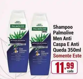 Negreiros Shampoo Palmolive Men Anti Caspa E Anti Queda 350ml oferta