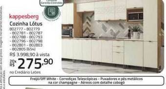 Lojas Lebes Kappesberg Cozinha Lõtus oferta