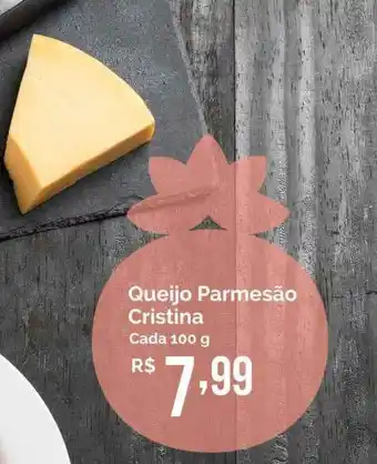Oba Hortifruti Queijo Parmesão Cristina 100g oferta