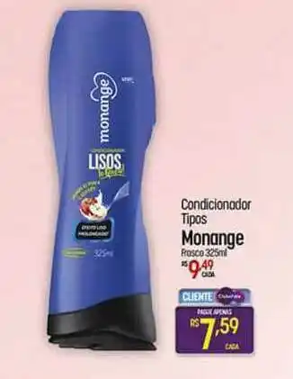 Muffato Condicionador Tipos Monange 325ml oferta