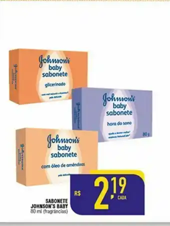 Sabonete johnsons baby