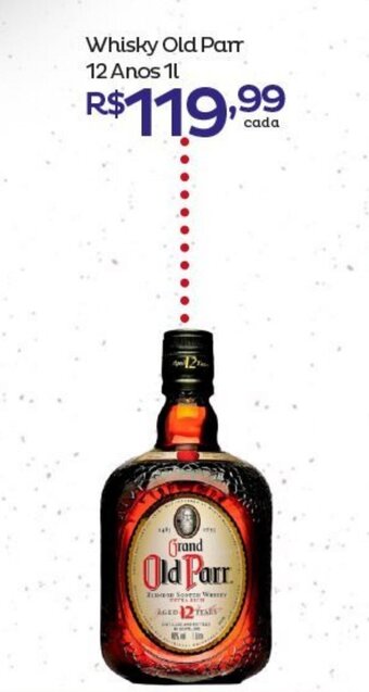 Whisky OLD Parr 12 Anos 1L