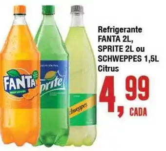 Rede Economia Refrigerante Fanta, Sprite Ou Schweppes Citrus oferta