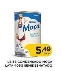 Supermercados Real Leite Condensado Moça Semidesnatado 450g oferta