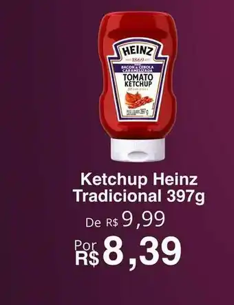 Ketchup Heinz Tradicional 397g