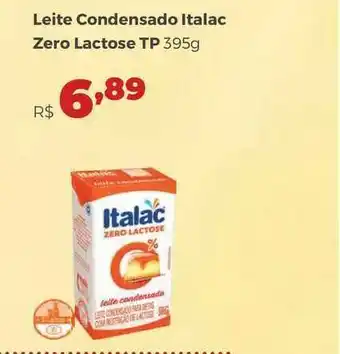 Villarreal Supermercados Leite Condensado Italac Zero Lactose Tp 395g oferta