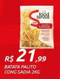 DB Supermercados Batata palito sadia oferta