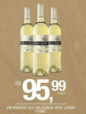 DB Supermercados Vinho branco oferta