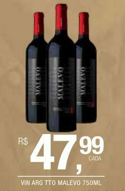 DB Supermercados Vinhos oferta