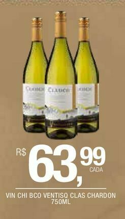 DB Supermercados Vinho branco oferta