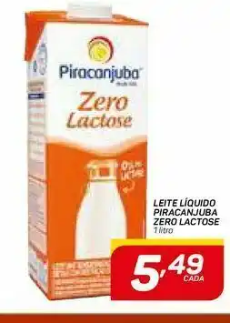 GBarbosa Leite líquido piracanjuba zero lactose oferta