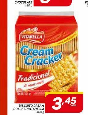 GBarbosa Biscoito cream cracker vitarella oferta