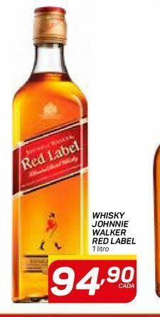 GBarbosa Whisky johnnie walker red label oferta