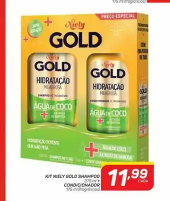 Kit niely gold shampoo