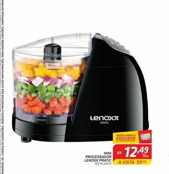 GBarbosa Mini processador lenoxx pratic oferta