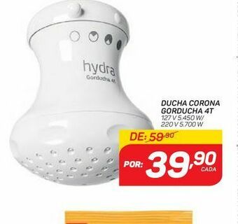 GBarbosa Ducha corona gorducha 4t oferta