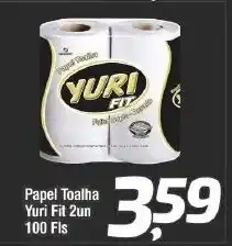 Paple Toalha Yuri Fit 2un 100 Fis