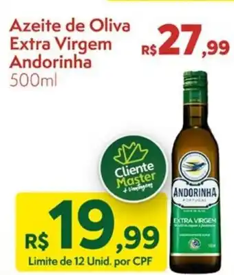 Master Supermercados Azeite de Oliva Extra Vurgem Arndorinha 500ml oferta